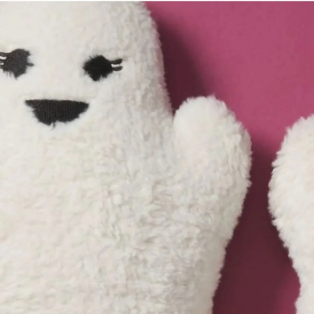 Sherpa Plush Ghost Boy and Girl Pillows Set of Two by Novogratz